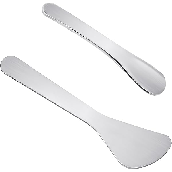 8 mini spatules de maquillage, mini spatule en silicone pour