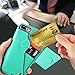 iPhone 8 Plus Wallet Case, iPhone 8 Plus Card Holder Case, ZVEdeng iPhone 7 Plus Wallet Case with Credit Card Holder, Shockproof Protective Cover for iPhone 7 Plus/8Plus 5.5inch-Mint Green