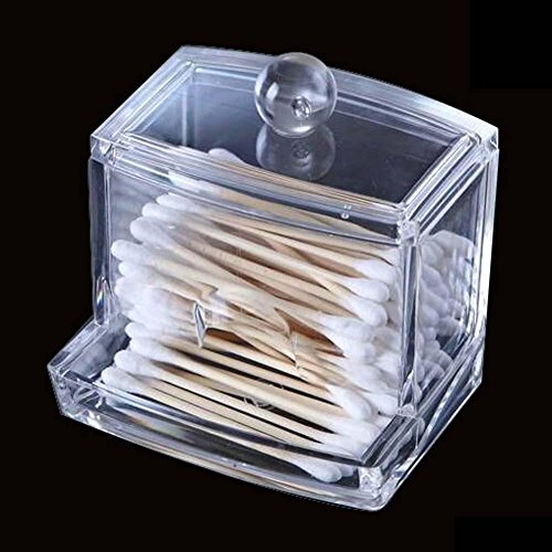 NPLE--Clear Acrylic Makeup Case Storage Cosmetic Organizer Drawer Insert Holder Box XM
