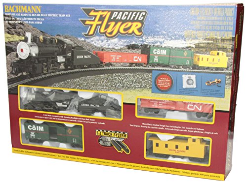 Bachmann Trains Pacific Flyer Ready-to-Run HO Scale Train Set