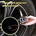 HUANZHAN Tire Pressure Gauge (0-60 PSI) - Heavy Duty Certified ANSI Accurate with Large 2