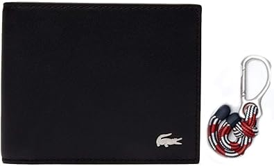 Amazon ラコステ Lacoste Nh3158f 二つ折り財布 キーチェーン付きふたつ折りウォレット 本革 メンズ 000 Lacoste ラコステ バッグ スーツケース