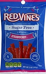 Red Vines Sugar Free Strawberry Licorice Twists 5oz