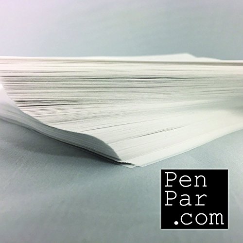 Parchment squares 4x4 29# dual silicone - 1000 sheets