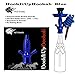 HookItUpHookah Universal Bottle Hookah Stem Kit By Al Moonla - Blue