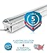 Hyperikon LED Vapor Proof Fixture 70W (150 Watt Replacement), 5000K Clear, Waterproof, Shop Garage Lighting, UL, DLC, 4 Pack