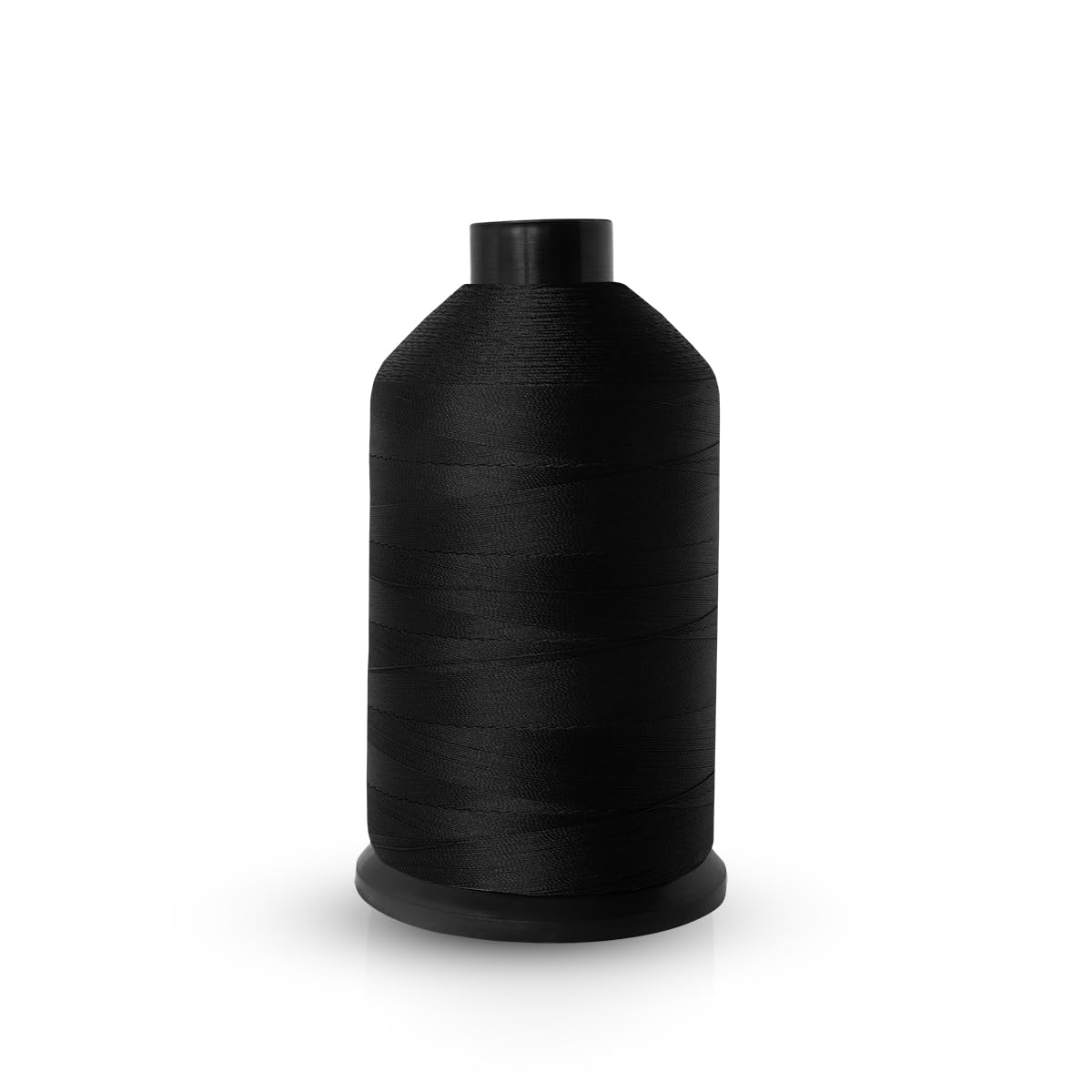 Realm Bonded Nylon Sewing Thread 500/3000 metre Size 40s for Upholstery, Outdoor Market, Drapery, Beading, Luggage, Purses (Black 3000m)