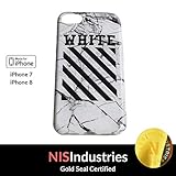 Los Angeles Street Fashion - TPU Flexible Plastic Protective Case/Cover / Skin/Bumper iPhone 7 iPhone 8-4.7 inches (White)