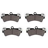 cciyu D1014 Front Semi-Metallic Disc Brake Pads Kit