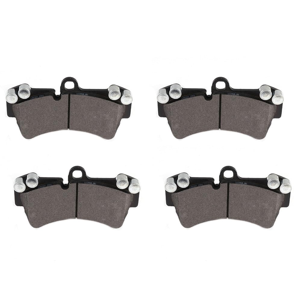 cciyu D1014 Front Semi-Metallic Disc Brake Pads Kit