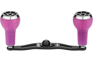 GOMEXUS Non-Slick Power Handle Compatible for Shimano Daiwa Abu Garcia Baitcasting Reels