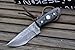 Perkin Damascus Steel Knife Small Bushcraft Knife