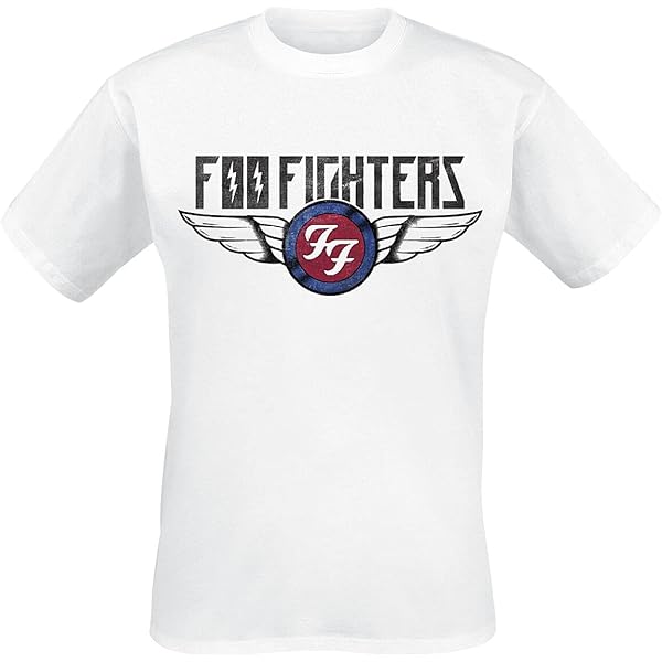 Foo Fighters Official Band T-Shirt - Eco Unisex Graff Logo Tee