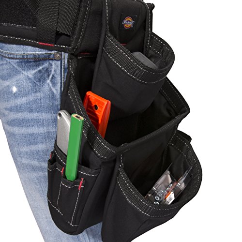 Dickies 4Piece Carpenter's Rig, Padded Tool Belt Suspenders, Cooling