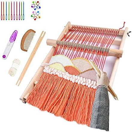 Beading Loom Wooden Multi-Craft Weaving Loom Large Frame To