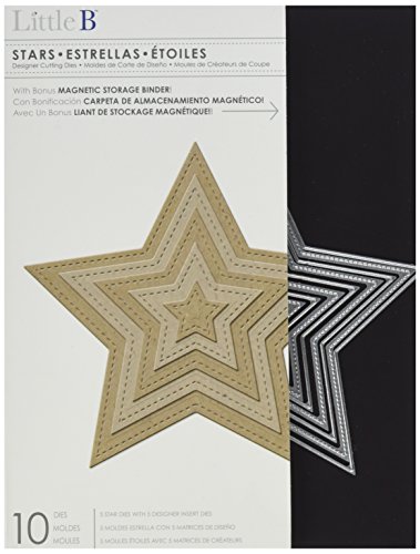 Little B 100393 10-Piece Nesting Star Cutting Dies