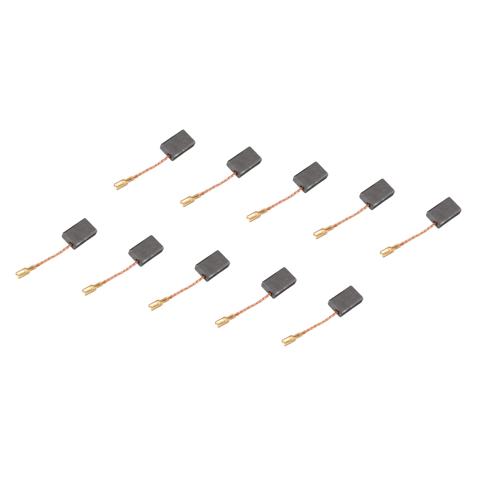 DMiotech 10 Pack 5mmx10mmx15mm Carbon Brushes for Electric Motor