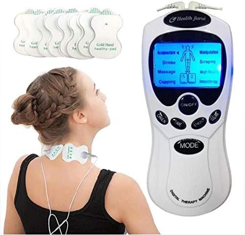 Tens Machine Fast Effective Pain Relief for Pain Management and Pain Relief 8 Modes and 4 Electrode Pads
