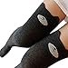 Polytree Womens 3D Cartoon Animal Pattern Knee High Socks (Dark Grey)