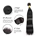 CCOLLEGE 8A Brazilian Virgin Human Hair 4 Bundles Straight Wave Weft 100% Real Human Hair Extensions Natural Color (12 14 16 18)