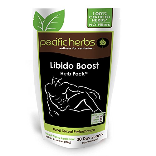 Libido Boost Herb Pack Natural Testosterone Booster: Increase Energy, Endurance, Libido. Male Enhancement Supplement with Horny Goat Weed
