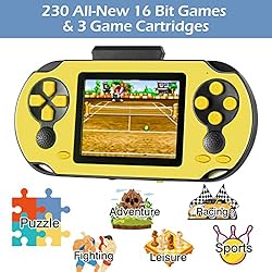 TaddToy 16 Bit Handheld Game for Kids