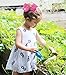 6Pcs/Set Chuir Bows Hair Bows Alligator Clips for Girls Hair Barrettes Accessories for Toddler Kids (Style A)