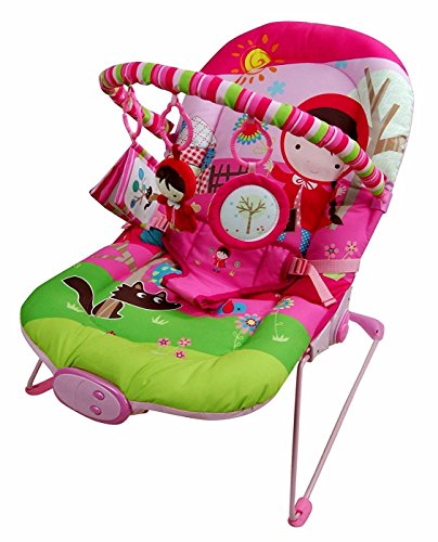 pink baby bouncer chair