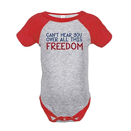 Custom Party Shop Kids Freedom 4th of July Red Onepiece 12 Months