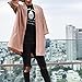 LOST IN BKK Men's Long Oversized Kimono Cardigan Noragi Street Jacket Haori Man Yukata Coat (Beige)