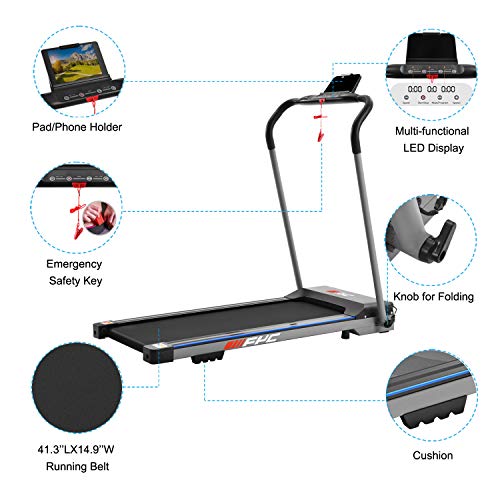 FYC Foldable Treadmills for Home Electric Treadmill Running Machine for