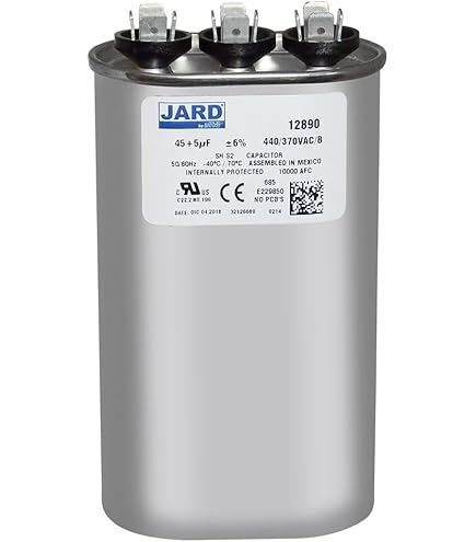GE Genteq Oval Capacitor 30 5 uf MFD 370 Volt Z97F9681