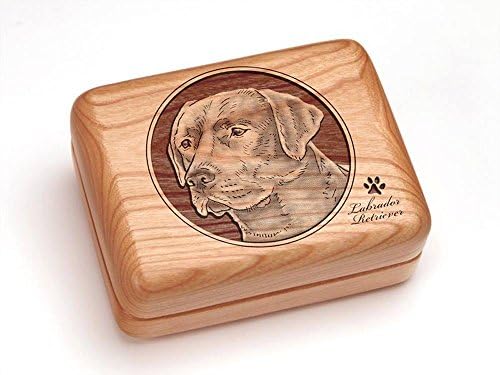 4x3" Box With Money Clip/Pocket Knife - Labrador Retriever