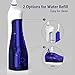 Ovonni Oral Irrigator Water Flosser Cordless USB Rechargeable Teeth Cleaner with 4 Modes and High Capacity Water Tank IPX7 Waterproof Dental Care with 3 Jet Tips Replacement and Storage Bag