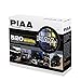 Piaa 5293 520 Series Ion Crystal Black Driving Lamp - Set of 2, White