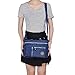 Messenger Bag,Multi Pocket Crossbody Bag,ZYSUN Designer Purses and Shoulder Handbags for Women and Girls(601N,blue)