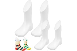 Lurrose Kid Foot Mannequin: 4pcs Baby Feet Mannequin - Sock Display Foot - Child Sock Display - Manikin Feet for Home Shop