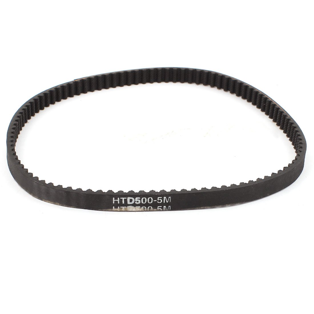 Uxcell a15010500ux0707 HTD 5M 5mm Pitch 100T 500mm Grith Timing Belt for Pulley 3D Printer, Fiberglass