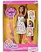 Fashion Doll with Hair Accessories, Style Fashion Doll's Hair with Hair Extensions, Beads, Clips, Brush and Pretend Scissors all Included-Complete Hair Styling Playset for Girls