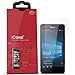 iCarez HD Clear Screen Protector for Lumia 950, 3-Pack Pet Film