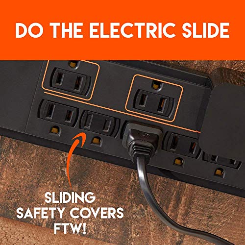 3 Echogear+Profile+Surge+Protector+Outlets