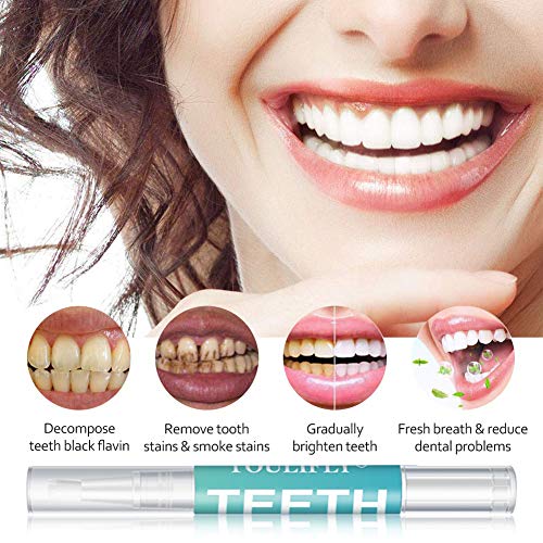 Teeth Whitening Gel,Teeth Whitening Pen,Teeth Whitening Kit,3 Pack Teeth Whitener Instant Painless for Sparkling White Teeth Whitening,Easy to Use,Travel friendly