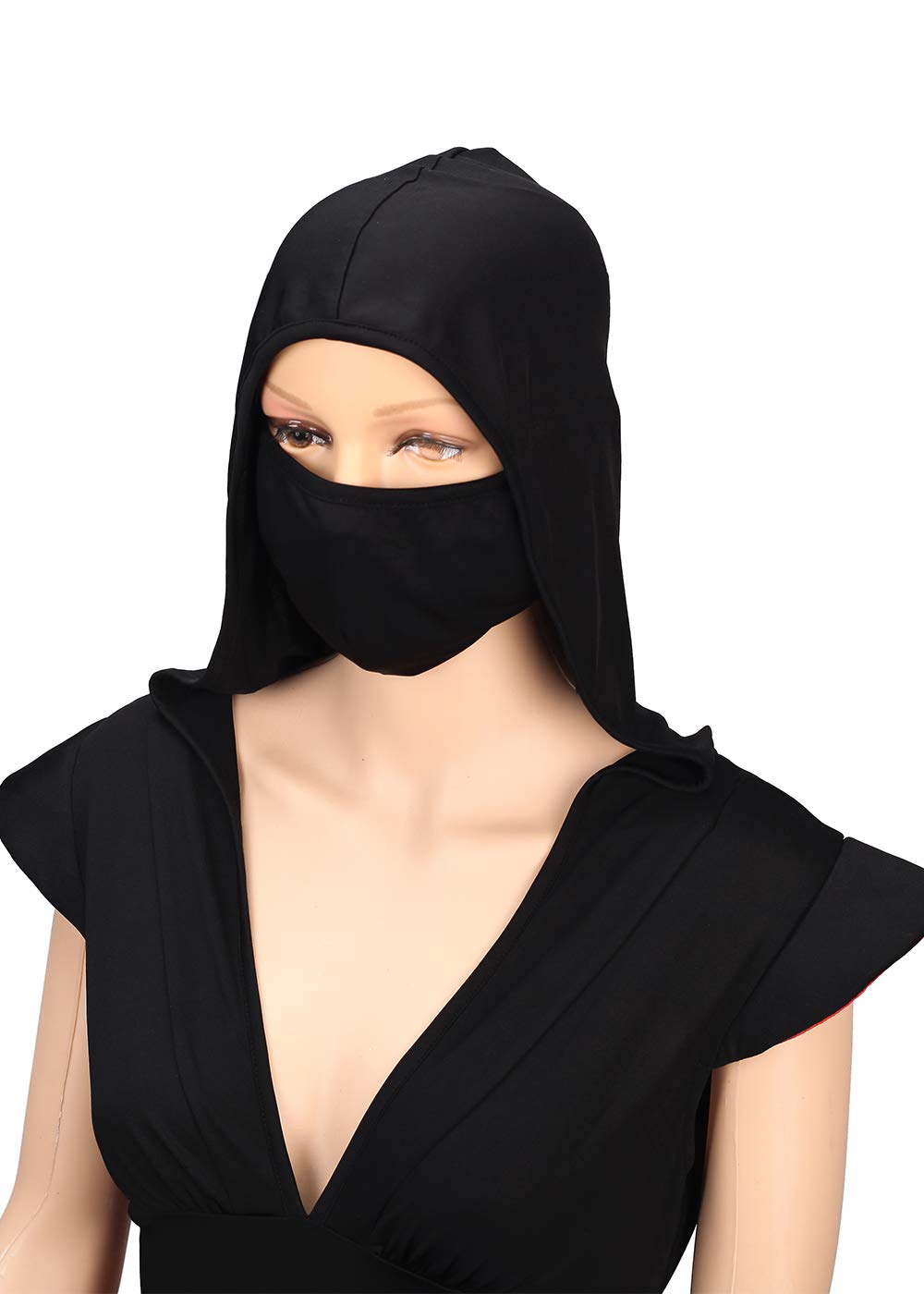 Halloween Costumes Women Ninja Cosplay 5 Piece Ninja Costume Set with