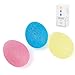 Topfox 3pcs/set Silicone Stress Relief Fitness Grip Balls Hand Therapy Exercise Ball (3PCS)