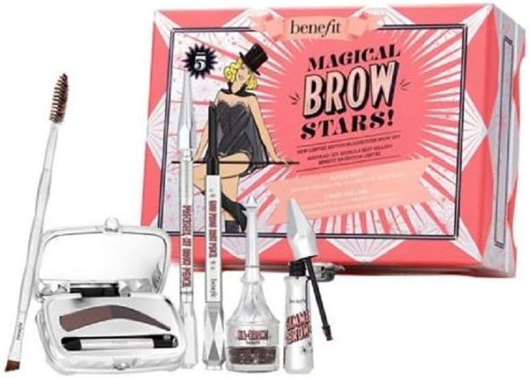 Exclusive New Benefit Magical Brow Stars Limited Edition Blockbuster Brow Set XMAS'18 (SHADE 05)