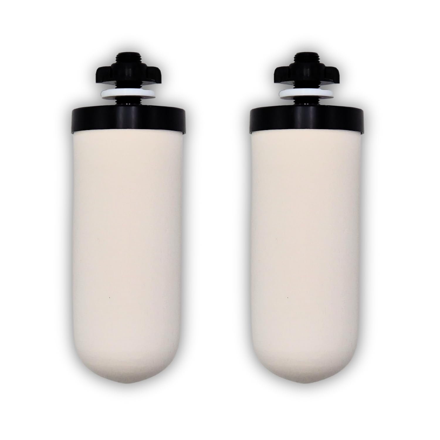 Newton 5" Gravity Water Filter Cartridge with Fluoride and Scale Reduction | For 1L Systems | Compatible with Phoenix, British Berkefeld, Berkey, ProOne and more. (2 Pack)