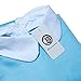 Bonamana Women Halloween French Lolita Maid Costume Cosplay with Apron (M) Blue