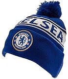 Chelsea FC Authentic EPL Knitted Ski Hat Blue