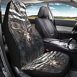 Rnyleeg Car Seat Covers Front Seats American Flag