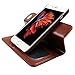 AMOVO Case for iPhone 6 Plus [2 in 1], Vegan Leather 2 in 1 Folio Detachable Wallet Case with Box for iPhone 6 Plus/iPhone 6s Plus case (iPhone 6 Plus/6s Plus(5.5'') Brown)